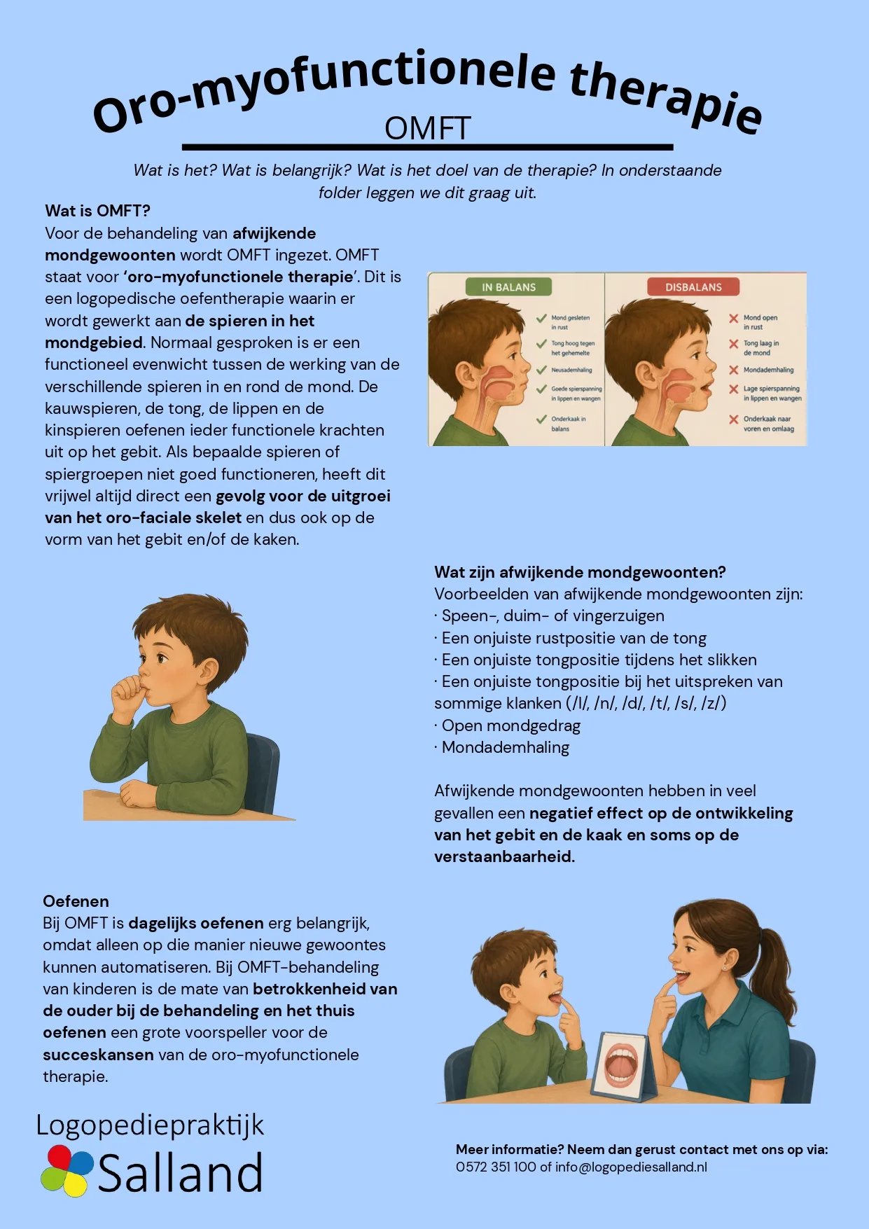 OMFT-folder met plaatjes_page-0001 Afwijkende mondgewoonten bij kinderen 1
